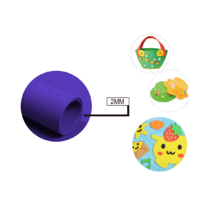 EVA Foam Sheet 40 × 60cm × 2Dark Blue