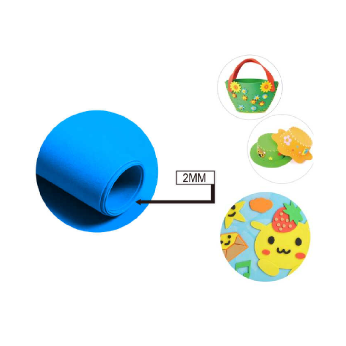 EVA Foam Sheet 40 × 60cm × 2Ocean Blue