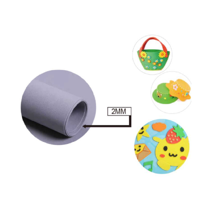 EVA Foam Sheet 40 × 60cm × 2Grey