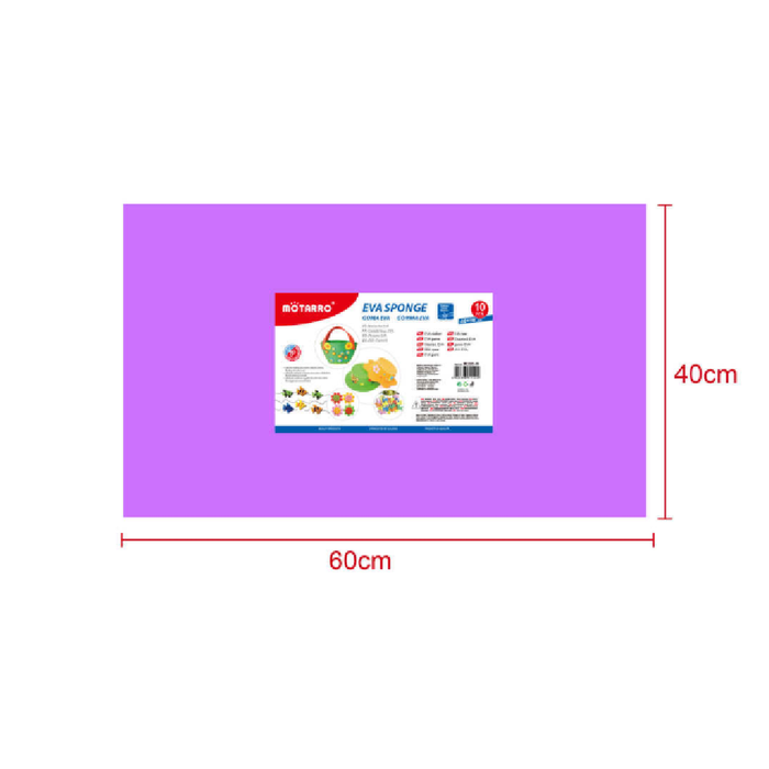 EVA Foam Sheet 40 × 60cm × 2Dark Purple