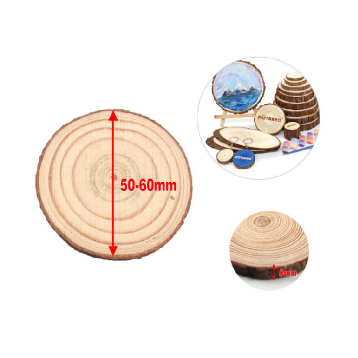 Wood Chips 5-6 × 0.5cm 3pcs