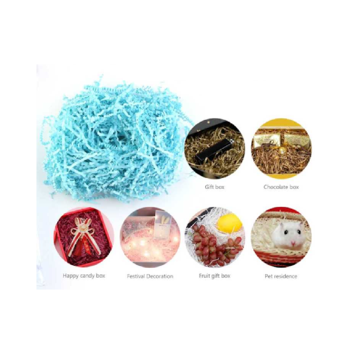Shredded Tissue Paper 20g Blue
