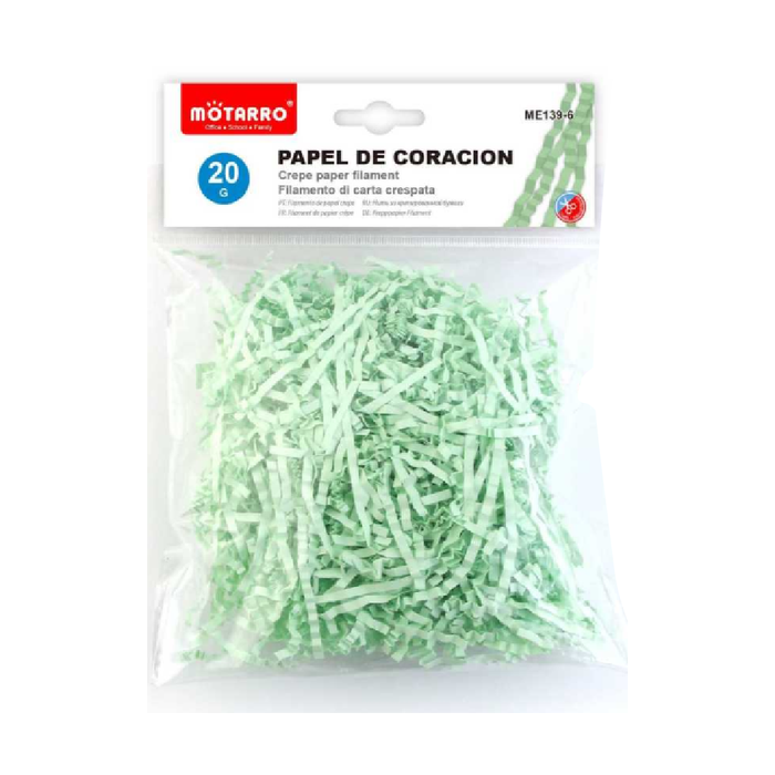 Shredded Tissue Paper 20g Green