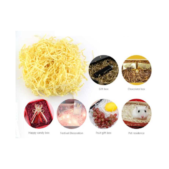 Shredded Tissue Paper 20g Yellow