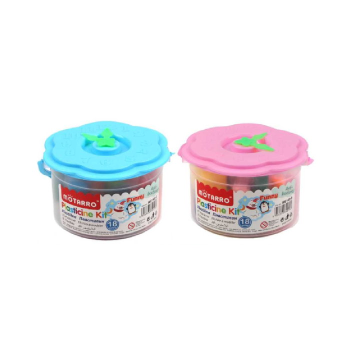 Plasticine Kit Assorted 18 Colors