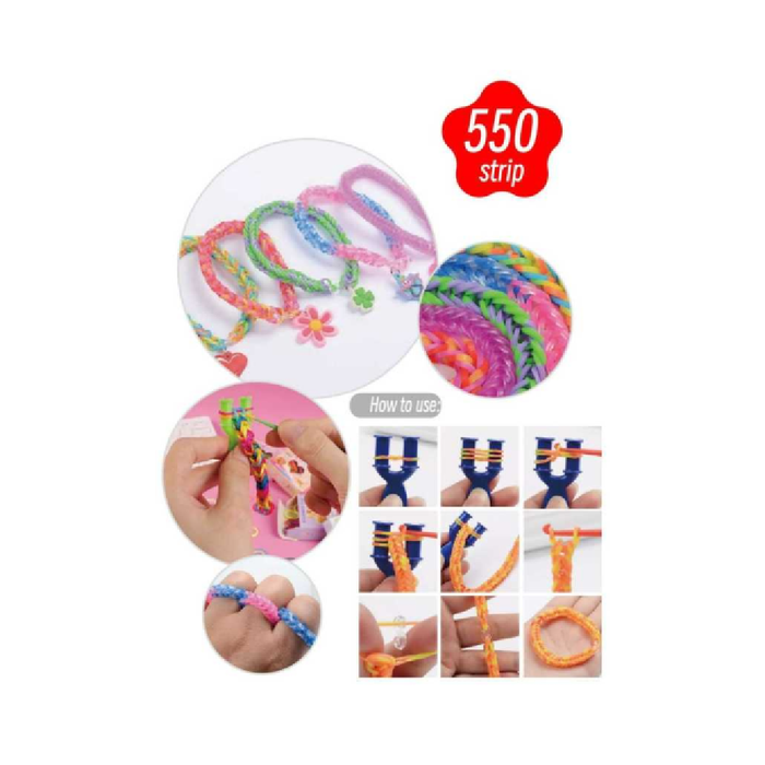 DIY Rubber Bands Gift Pack 550pcs