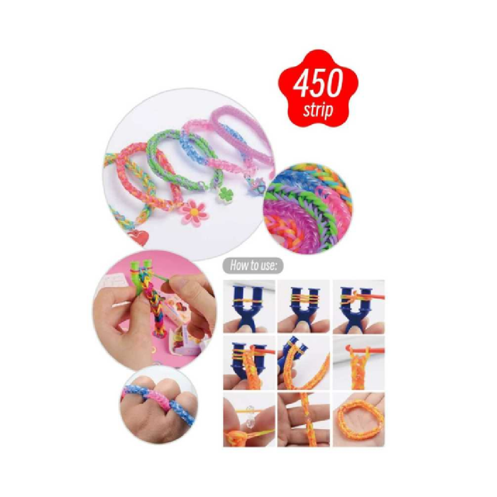 DIY Rubber Bands Gift Pack 450pcs