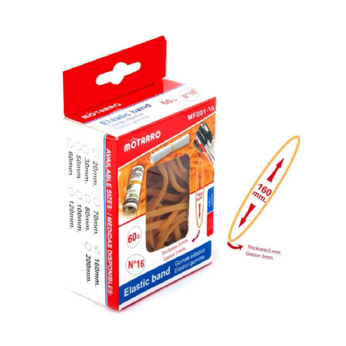 N.16 Rubber Bands 60g