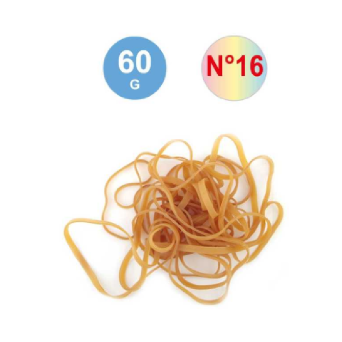 N.16 Rubber Bands 60g