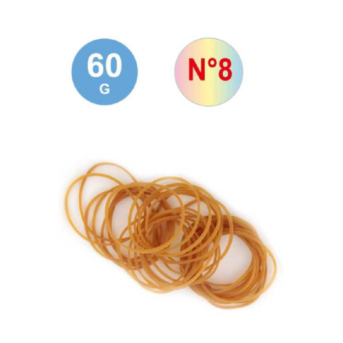 N.8 Rubber Bands 60g