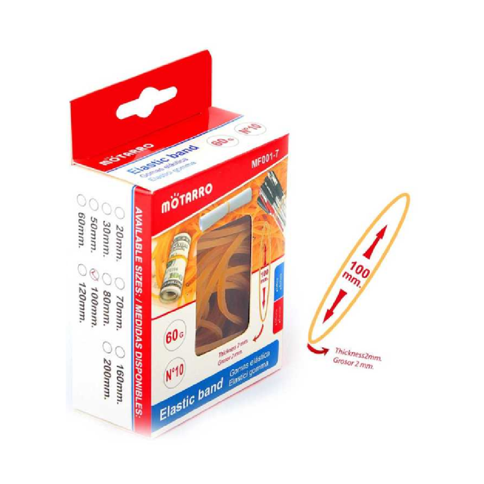N.10 Rubber Bands 60g