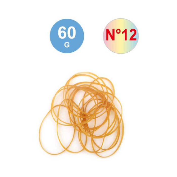 N.12 Rubber Bands 60g