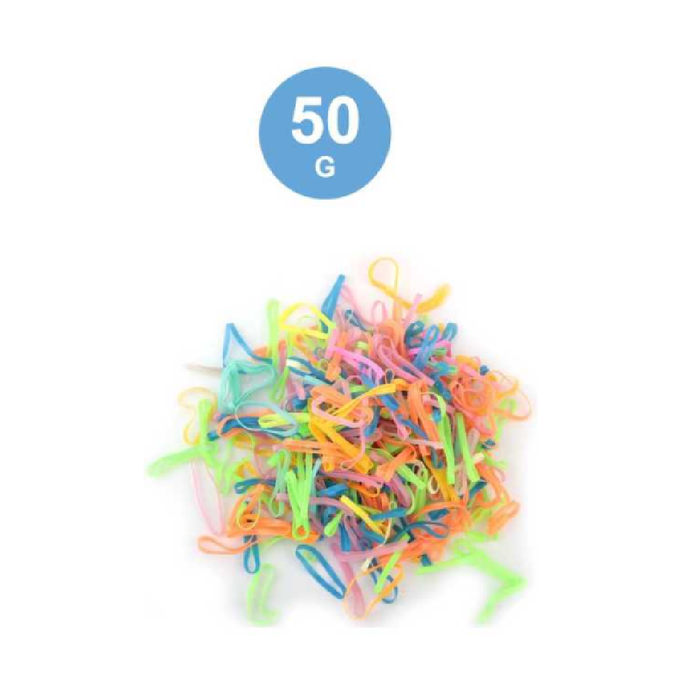 Rubber Bands Assorted 50g