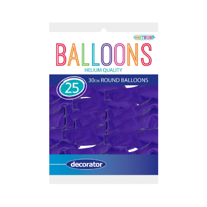 Lavender - 25 x 30cm (12") Decorator Balloons