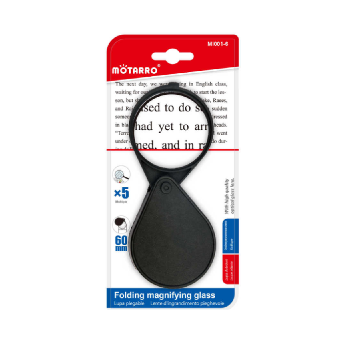 5X Foldable Magnifying Glass 60