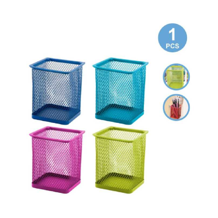 Pencil Holder Square Assorted Color 80x100