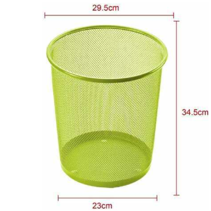 Trash Bin 23 × 34.5 × 29.5cm Assorted Colors