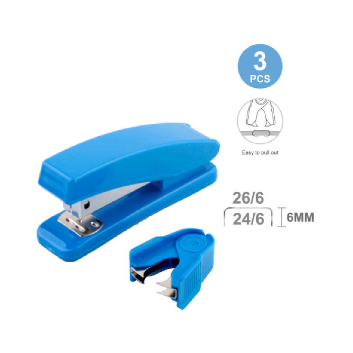 Stapler + Staples + Staple Remover 24/6