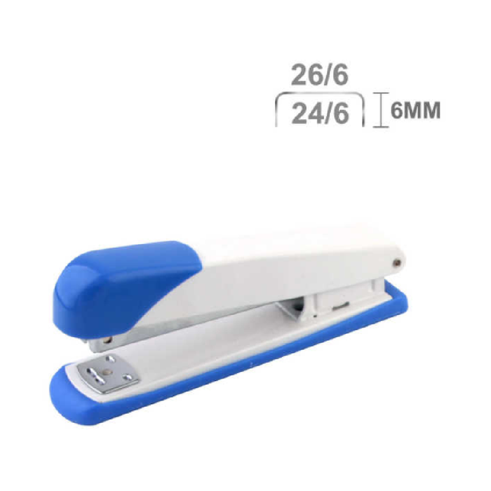 Stapler with Staples 24/6Black/Blue