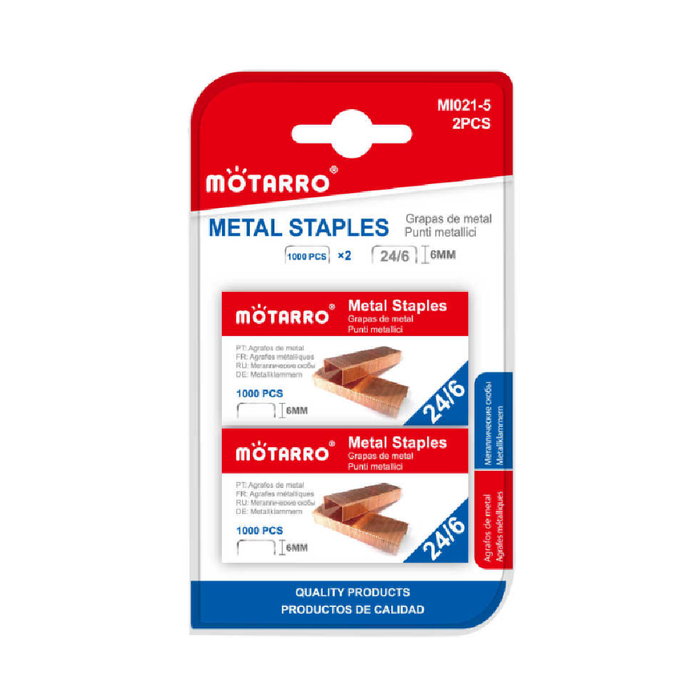 Metal Gold Staples 24/62 2000pcs