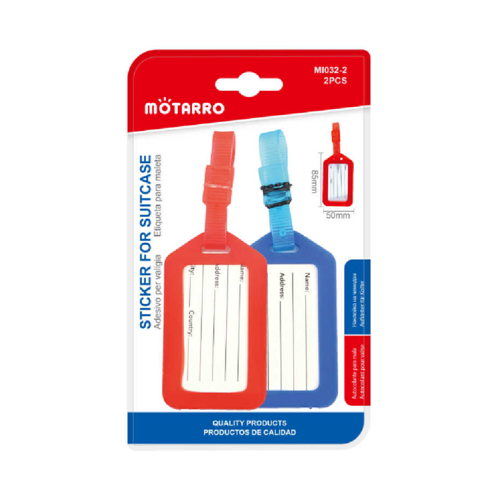 Luggage Tag (Sticker for Suitcase) 2pcs