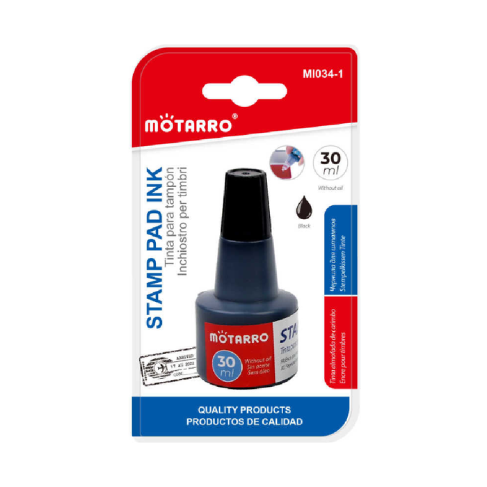 Stamp Pad Ink 30ml Black