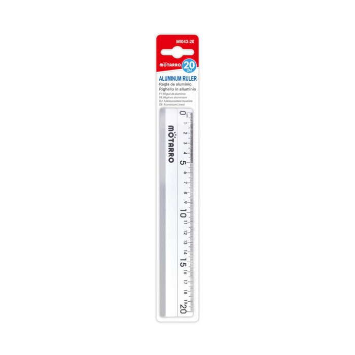 Aluminium Ruler 20cm
