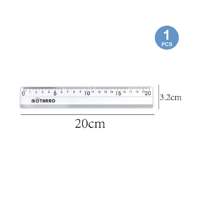 Aluminium Ruler 20cm