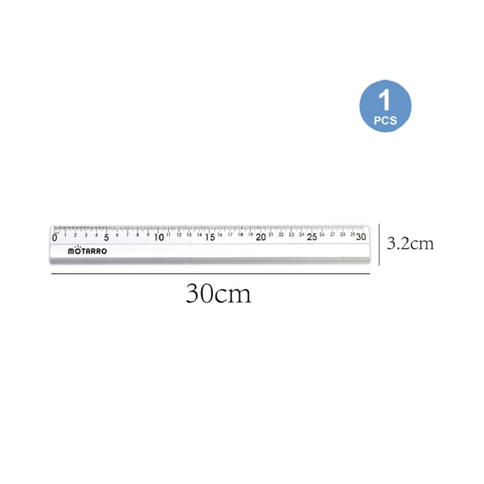 Aluminium Ruler 30cm