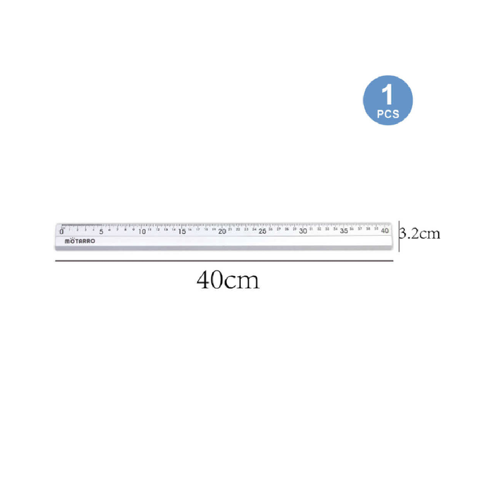 Aluminium Ruler 40cm