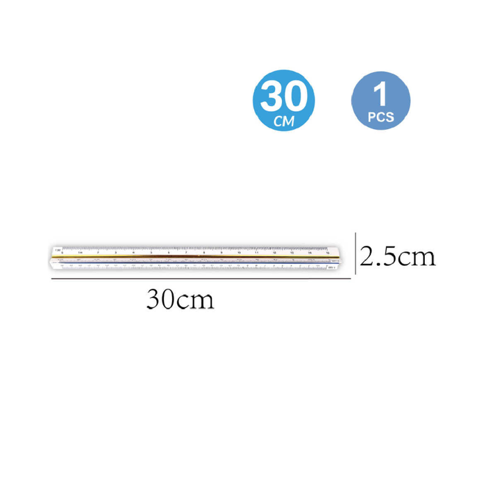 Scale Ruler 1:50 30cm