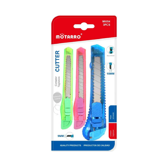Cutter Assorted 3pcs