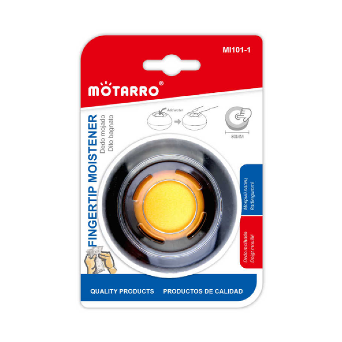 Finger Wet Sponge Black