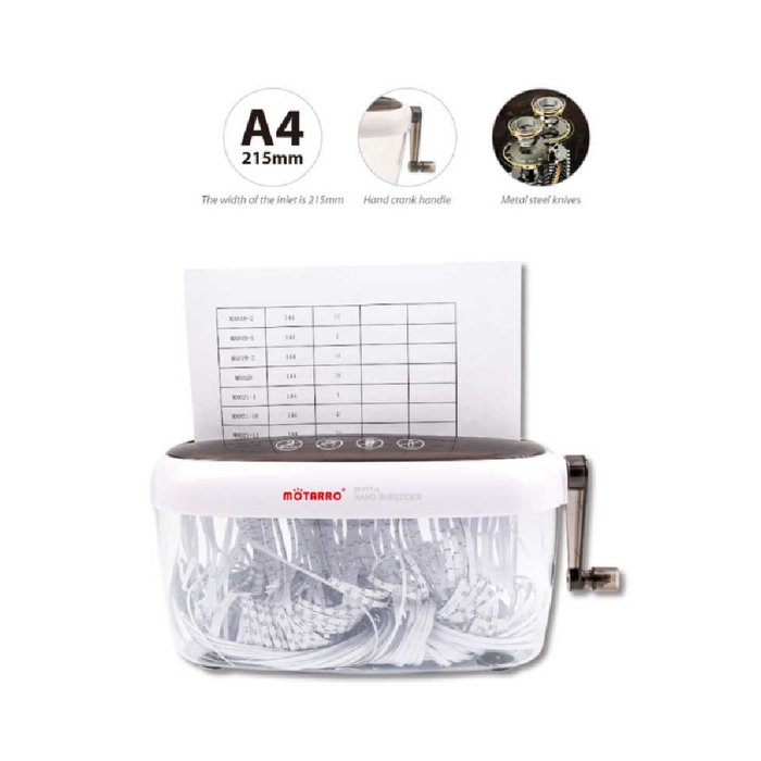 Hand Shredder 15cm × 26cm