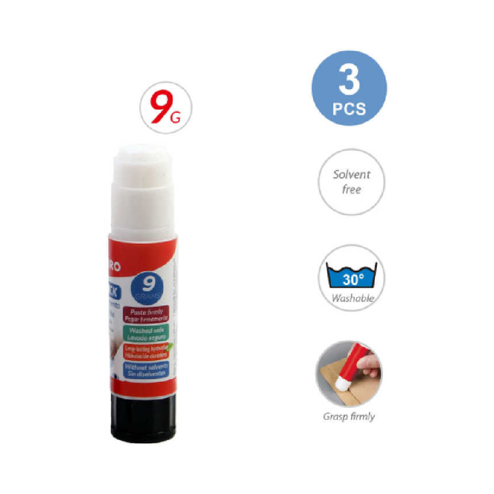 Glue Stick 9g 3pcs