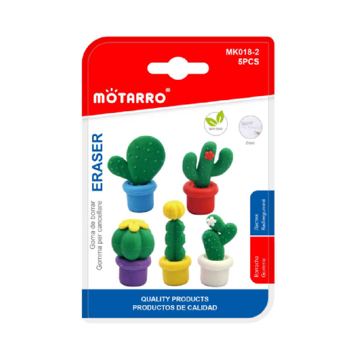 Erasers Cactus 5pcs