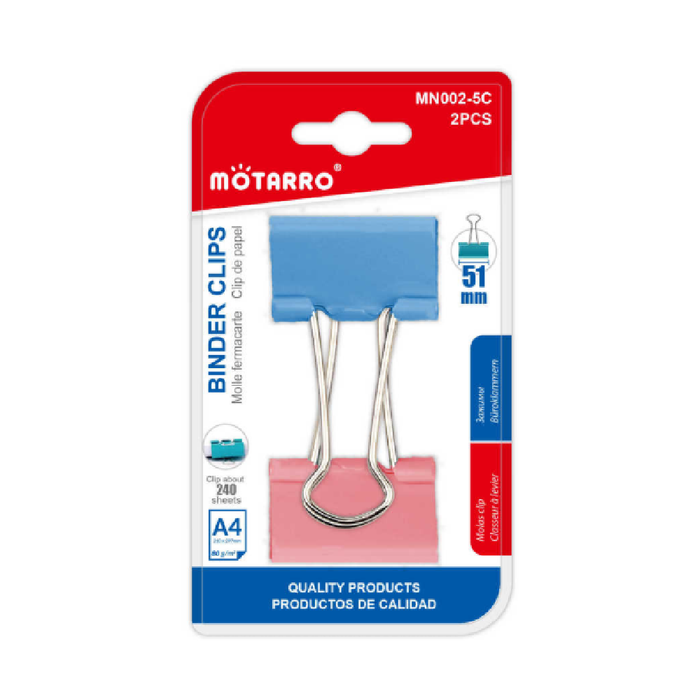 Binder Clips 51mm 2pcs