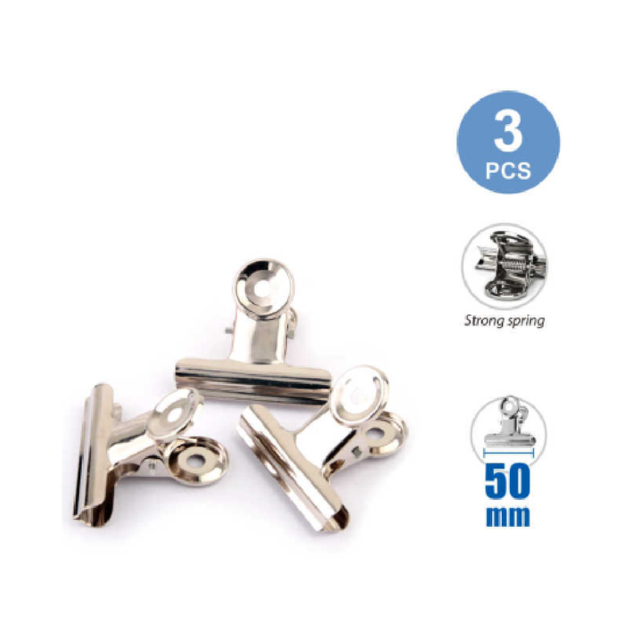 Binder Clips 50mm 3pcs