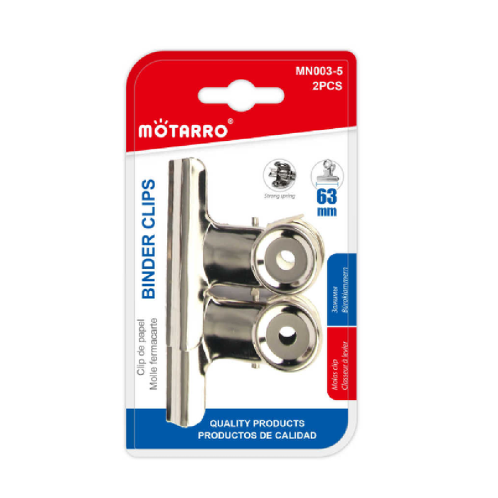 Binder Clips 63mm 2pcs