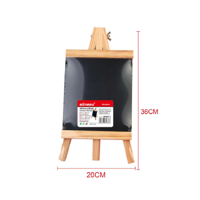 Chalkboard with Easel 20 × 36cm