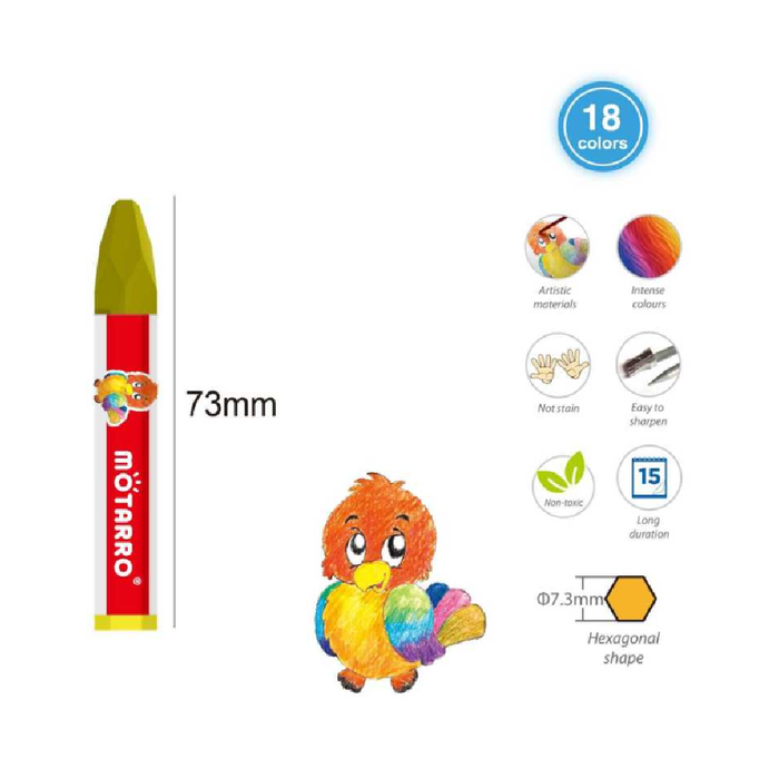 Oil Pastel Set of 18