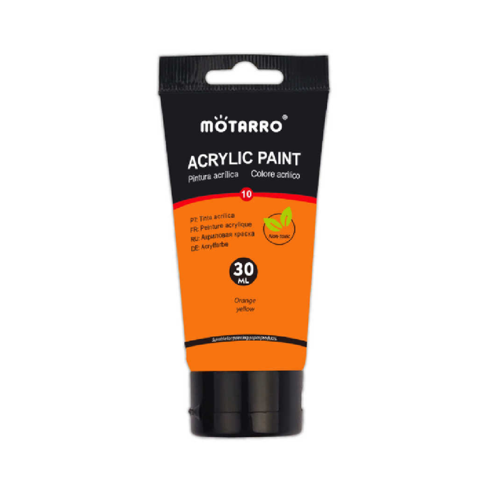 Acrylic Paint 30ml Orange Yellow