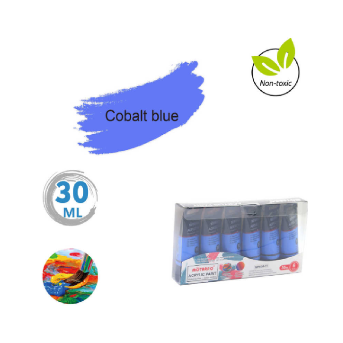 Acrylic Paint 30ml Cobalt Blue