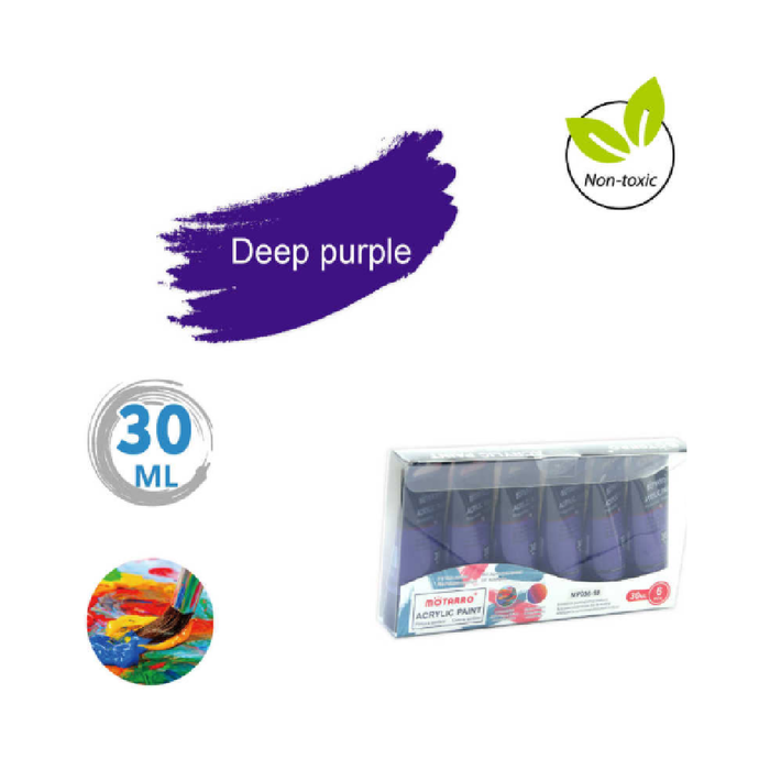 Acrylic Paint 30ml Deep Purple