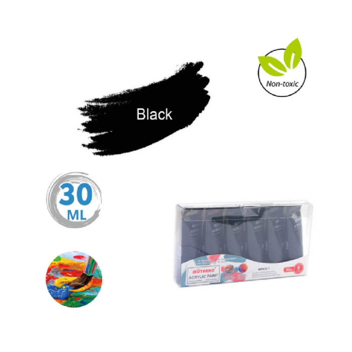 Acrylic Paint 30ml Black