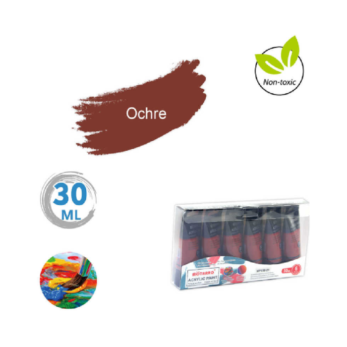 Acrylic Paint 30ml Ochre