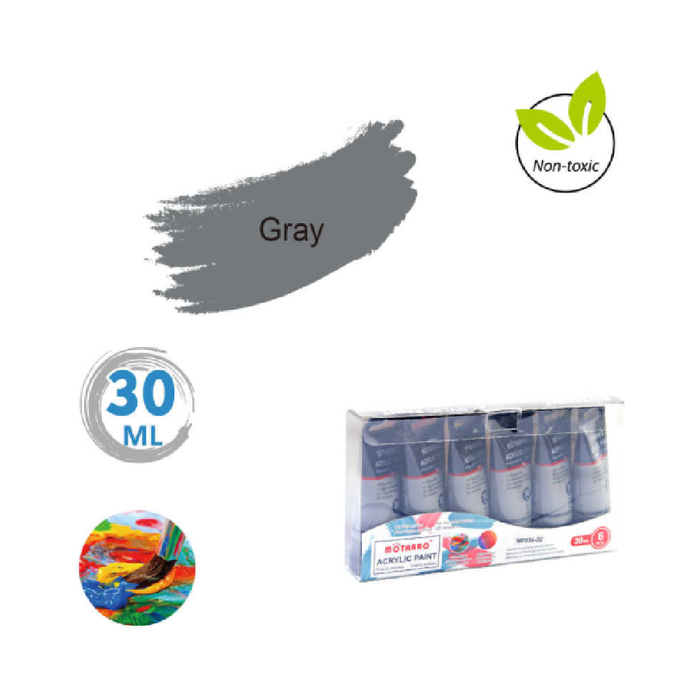Acrylic Paint 30ml Gray