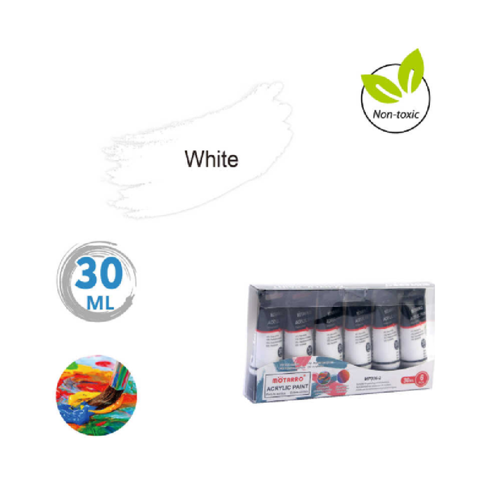 Acrylic Paint 30ml White