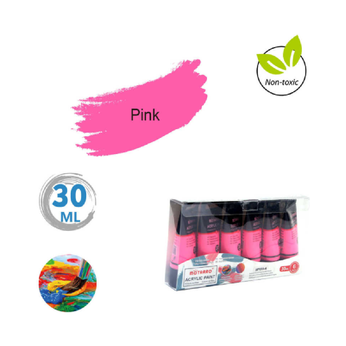 Acrylic Paint 30ml Pink