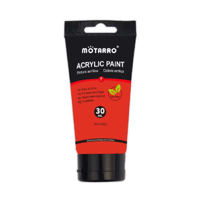 Acrylic Paint 30ml Vermilion